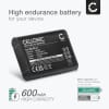 Batterie 600mAh pour appareil photo Nikon Coolpix S560, Coolpix S550 - Remplacement modèle EN-EL11 EN-EL11