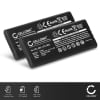 2x Batteri for Nintendo DSi XL 900mAh fra CELLONIC