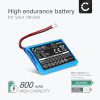 Batteri for NOLAN N86, N85, N43, N43 Air, N103, N71, N43E Air, N43E, B901R PL053448P (800mAh, 3.7V) fra CELLONIC
