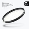 Regnbåge Stjärnljus Strimmfilter för Ø 77mm Effektfilter