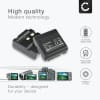 2x Batteri for Sharp VLA10U, VLA110U, VLA111U, VLAH130U, VLAH131U, VLAH150U BT-H22 (2700mAh, 3.6V) fra CELLONIC