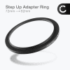 CELLONIC® 55mm to 82mm Step Up Ring – Lens Filter & Hood Stepping Up Adapter Ring Mount Adapter for Canon, Nikon, Sony, Fuji, Olympus Camera Lenses