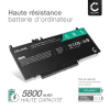 Batterie pour Dell Latitude E5550, E5450, E5250, 3160, 3150 7.4V 5800mAh de CELLONIC