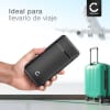 10000mAh Power Bank Carga Rápida USB C PD20W y pantalla LED - Batería externa gran capacidad para iPhone, iPad, Airpods, Samsung, Huawei, Nintendo Switch o PSP - negro