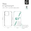 CELLONIC iPhone 15 Pro deksel og 3x skjermbeskytter sett – 6,1