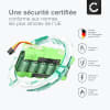 Batterie pour Ariete 2718, 271100ALUK, 271700AR0, Proscenic Summer P1 (Ariete AT5186005100) 2000mAh de CELLONIC