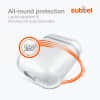 Lomme for AirPods AirPods 2 - Gjennomsiktig shell pocket tasker