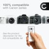Infrarød kamerautløser for Canon EOS 70D, EOS 5D Mark IV, EOS 750D, EOS 600D, trådløs IR-kamerafjernkontroll fra CELLONIC