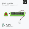 Batteri for Hitec Optic Sport, Hitec Optic PRO 2000mAh fra CELLONIC