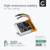 Batteri for Rode Wireless GO NTA572125 (320mAh, 3.7V) fra CELLONIC