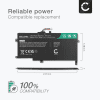 Batteri for HP Envy 6 Series, Envy 6-1000, Envy 6-1000sg, Envy Sleekbook 6, EG04, EG04XL 2700mAh 14.8V fra CELLONIC