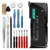 Batteri for MacBook 13 - A1342 Late 2009 / Mid 2010, A1331 5300mAh 10.95V + Verktøy fra CELLONIC