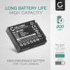 2x Batteri for Sony NP-FR1, Sony DSC-F88 DSC-G1 DSC-P100 DSC-P120 DSC-P150 DSC-P200 DSC-T30 Kameraer 1000mAh + Lader fra CELLONIC