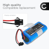 Batteri for Kompatibel mit Cecotec CONGA 750 CONGA 890 Slim CONGA Slim CONGA Slim 890 CONGA Slim 890 Wet CONGA Slim Wet CONGA Wet Kompatibel mit Sencor SRV 3150OR SRV 3160TQ 2200mAh fra CELLONIC