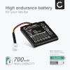 Batteri til TomTom Via 120 Via LIVE 120 Via 125 Via 130 - 6027A0117401, KM1, XLHS416 XLHS416*08338 (700mAh) Reservebatteri