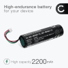 Batteri for Garmin Pro 550, Pro 550 Plus, Pro 70 - 361-00023-13 (2200mAh) reservebatteri