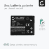 Batteria NB-6L NB-6LH per fotocamera Canon PowerShot SX530 SX500 IS SX510 HS SX520 HS SX540 HS SX260 HS SX170 IS SX610 HS SX710 HS S120 S95 Affidabile ricambio da 1000mAh, marca CELLONIC®