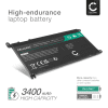 Batteri for Dell Chromebook 11, 11 3180, 11 3181, 11 3100 3400mAh 11.4V fra CELLONIC