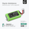 Battery for Sony SRS-X3, Sony SRS-XB2, Sony SRS-XB20 2600mAh from CELLONIC