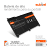 Bateria HP ON03XL / BI03XL / TPN-W118 3400mAh + Juego de herramientas de precisión, Batería larga duración para laptops HP Pavilion x360 11, x360 13, x360 14 / HP Stream 14