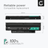 Batteri for Dell Inspiron Mini 10 1012 / 1018, 3G0X8, CMP3D, T96F2, 2T6K2, G9PX2, KMP21 4400mAh 10.8V fra CELLONIC