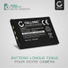 2x Batterie 700mAh pour appareil photo Casio Exilim EX-Z75, Exilim EX-S3, Exilim EX-S1 - Remplacement modèle NP-20