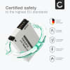 Batteri for Samsung WB100 WB5000 WB550 WB600 WB2000 EX1 PL50 PL55 PL65 L200 L100 ES60 ES55 Kameraer 750mAh fra CELLONIC
