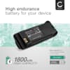 PMNN4066 Ersatz Akku für Motorola DP3400 / DP3600 / DP3601 - Funkgerät Ersatzakku 1800mAh, Zusatzakku Batterie  Funktelefone / Satellitentelefon