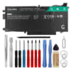 Batteri for kompatibel mit Dell Latitude 7389, 12, K5XWW 4200mAh 7.6V + Verktøy fra CELLONIC