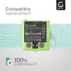 Batteri for DeTeWe Outdoor 8000, Simvalley PX-1755, PX-1761 700mAh fra subtel