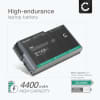 Batteri for Dell Latitude D520, D610, D600, D530, D505, D510, D500, Inspiron 510m, 500m, 600m 4400mAh 11.1V fra CELLONIC