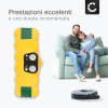 Batteria per Klarstein R290, iRobot Roomba 960, 770, 620, 450, 605, 780, Klarstein Cleanmate 2800mAh di CELLONIC