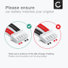 Batteri for JBL Charge 3 (2016) GSP1029102A - Version 1 (6000mAh, 3.7V) + Verktøy fra CELLONIC