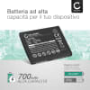 Batteria CELLONIC® per telefono Samsung GT-B3310 / SGH-E740 / SGH-J600 / SGH-B460 / SGH-M600 / GT-S8300 / SGH-F110 Ricambio affidabile da 850mAh per il tuo cellulare smartphone