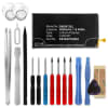 mobilbatteri för Samsung Galaxy S10 Plus (SM-G975) EB-BG975ABU med 3.85V, 4000mAh inkl. Verktygskit för enkla batteribyte - ersättningsbatteri med lång batteritid + skruvmejsel-set