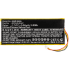 Batteri for Geneva WorldRadio 2400mAh fra subtel