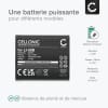 Batterie 770mAh pour appareil photo Panasonic HX-WA30, HX-WA3 - Remplacement modèle VW-VBX090 VW-VBX090