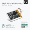 Batteri for HyperX Cloud Alpha, HyperX Cloud Flight, HyperX Cloud Flight S, Flight Wireless 1500mAh fra CELLONIC