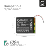Batteri for PocketBook Touch Lux 3, 626, 632, 627, 615, 630 Fashion, 626 Plus, 632 Plus, 306070PL 1450mAh fra CELLONIC