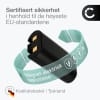 Batteri for DYMO LabelManager 420P 360D, Rhino 4200 5200, LM360D LM420P, 3M PL200, S0895840 1759398 1600mAh fra CELLONIC