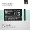 Batteria BL-4C compatibile con Nokia 6300, 6700, 6230, 6100, 2200 slide, 6131, X2-00, 5100, 3500 classic, C2-00, 7200 (Nokia BL-4C) 890mAh Ricambi CELLONIC per telefoni cellucari, smartphone