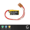 Batteri for Omron C500, C120, GT600, CV500, CQM1, CV1000, C20, C20-CPU21, C28P, C1000H, C20P, C40P 3G2A9-BAT08 C500-BAT08 (4pin) (1700mAh, 3.6V) fra CELLONIC