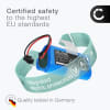Batteri for Kompatibel mit Cecotec CONGA 750 CONGA 890 Slim CONGA Slim CONGA Slim 890 CONGA Slim 890 Wet CONGA Slim Wet CONGA Wet Kompatibel mit Sencor SRV 3150OR SRV 3160TQ 2200mAh fra CELLONIC