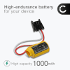 Battery for Allen Bradley PLC-2, PLC-3, PLC-4, PLC-5, CompactLogix 1769-L32E, 1769-L35E 1000mAh / 3.00Wh from CELLONIC