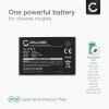 Batteri for Canon EOS 750D EOS R8 EOS 770D EOS 800D EOS Kiss X8i EOS M3 EOS M5 EOS M6 EOS Rebel T6i EOS Rebel T6s Kameraer 950mAh fra CELLONIC