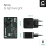 Snabbladdande USB 1-fackladdare: Laddningsadapter för iPhone 15, iPhone 14, Samsung 23, Huawei, Xiaomi, mobiltelefon, smartphone, surfplatta, högtalare, hörlurar och mer - med 2,4A 12W