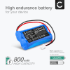 Batteri for Gardena C 1060 Solar Plus, 01866-00.600.02 800mAh fra subtel