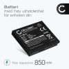Batteri for Canon IXUS 60, IXUS 70, IXUS 80 IS, IXUS 40, IXUS 75, IXUS 130, IXUS 220 HS, Legria Mini, NB-4L Kameraer 850mAh fra CELLONIC