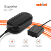 Strømforsyning for Panasonic NV-GS10 NV-GS120 NV-GS140 NV-GS150 NV-GS158 NV-GS17 NV-GS180 NV-GS188 AC-adapter DMW-AC8 DC-kobling – Dummy-batteri – Batterieliminator fra subtel