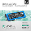 Batteria per JBL Pulse 3, JBL 2017DJ1714, APJBLPUESE3, P5542100-P 6000mAh marca CELLONIC